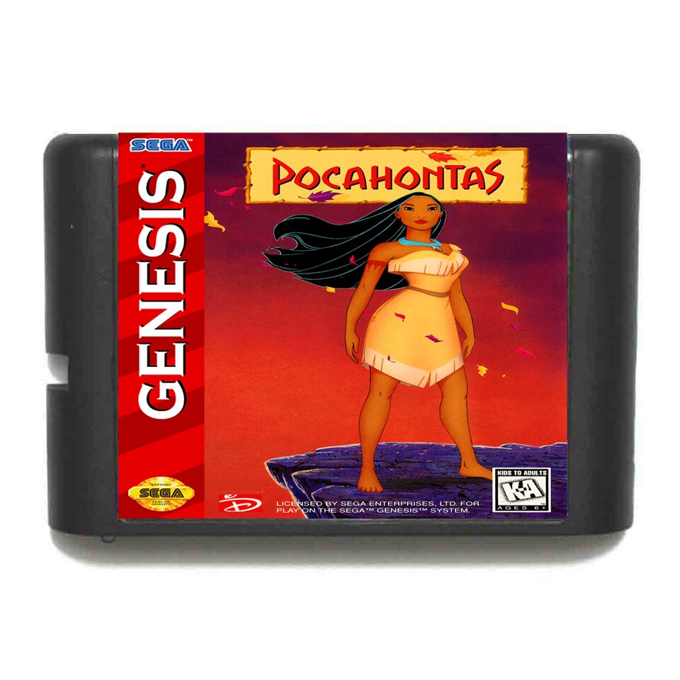 Pocahontas NTSC-USA â⸦ Sega ް ̺..